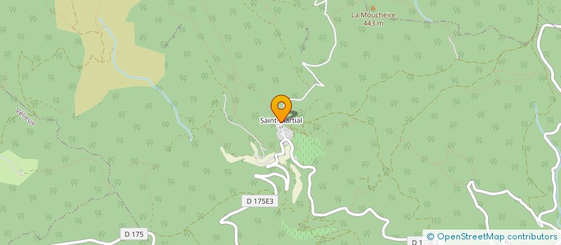 localisation de l'entreprise GROUPEMENT D'EMPLOYEURS DE ST MARTIAL  SAINT-JEAN-DE-MINERVOIS