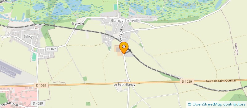 localisation de l'entreprise GROUPEMENT D'EMPLOYEURS DE SUCRINE  BLANGY-TRONVILLE