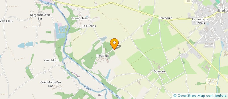 localisation de l'entreprise GROUPEMENT D'EMPLOYEURS DE TIMADEUC  BREHAN