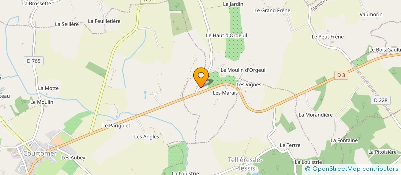 localisation de l'entreprise GROUPEMENT D'EMPLOYEURS DE VAUDON à TREMONT