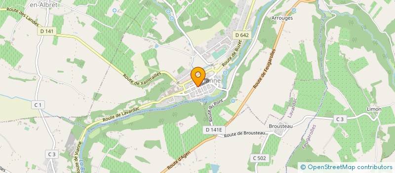 localisation de l'entreprise GROUPEMENT D'EMPLOYEURS DE VIANNE  VIANNE