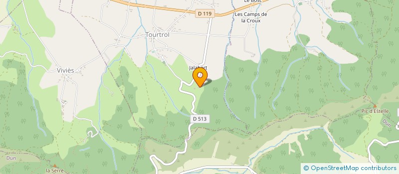 localisation de l'entreprise GROUPEMENT D'EMPLOYEURS DES 2 BORDES à TOURTROL