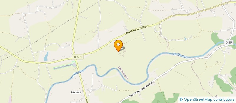 localisation de l'entreprise GROUPEMENT D EMPLOYEURS DES 2 RIVIERES  GIROUSSENS