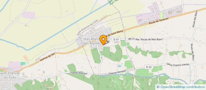 localisation de l'entreprise GROUPEMENT D'EMPLOYEURS DES ALPILLES à SAINT-ETIENNE-DU-GRES