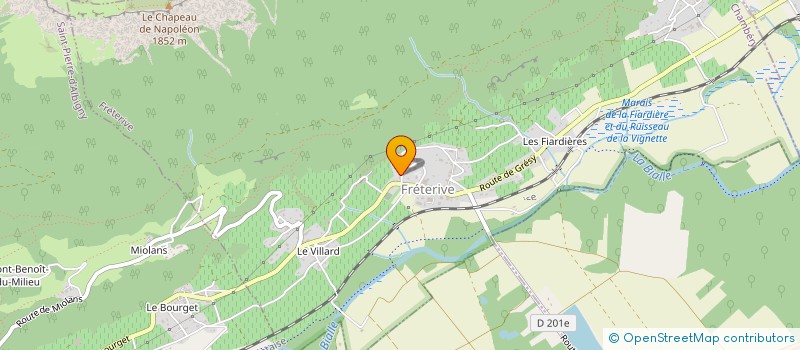 localisation de l'entreprise GROUPEMENT D'EMPLOYEURS DES BARLETTES  FRETERIVE