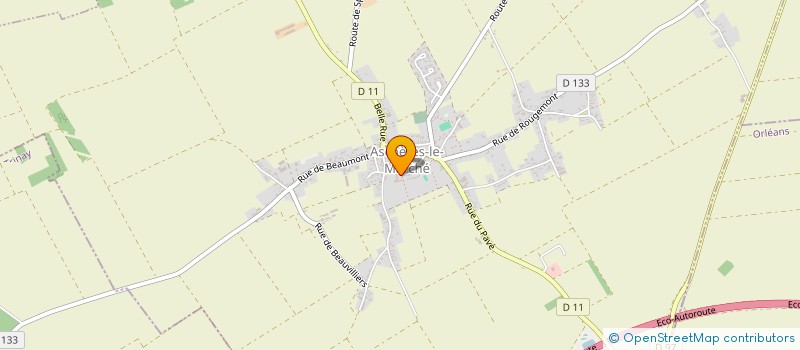 localisation de l'entreprise GROUPEMENT D'EMPLOYEURS DES CALINS à ASCHERES-LE-MARCHE