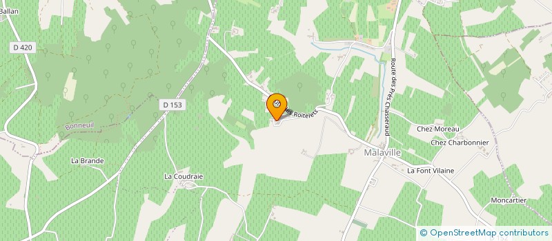 localisation de l'entreprise GROUPEMENT D'EMPLOYEURS DES COTEAUX DU BREUIL à BELLEVIGNE