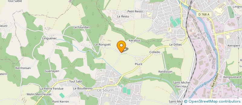 localisation de l'entreprise GROUPEMENT D EMPLOYEURS DES DEUX BUTTES  LE SOURN