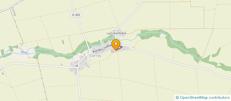 localisation de l'entreprise GROUPEMENT D'EMPLOYEURS DES DEUX VILLAGES  CORROY