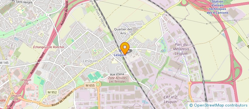 localisation de l'entreprise GROUPEMENT D'EMPLOYEURS DES ECO ACTIVITES DU NORD PAS DE CALAIS à LESQUIN