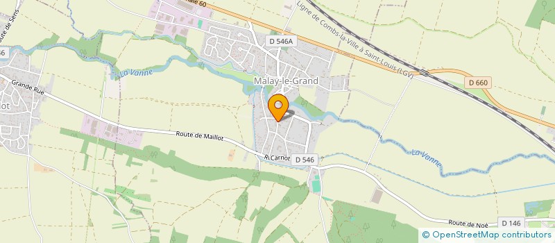 localisation de l'entreprise GROUPEMENT D'EMPLOYEURS DES ENTREPRISES LEMAITRE  MAILLOT