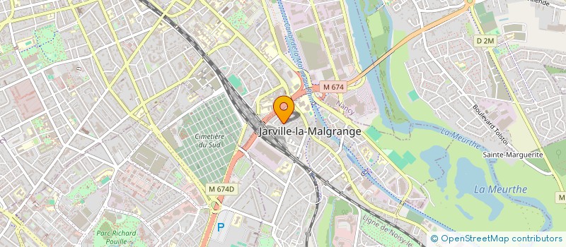 localisation de l'entreprise GROUPEMENT D'EMPLOYEURS DES FORETS VOSGIENNES  JARVILLE-LA-MALGRANGE