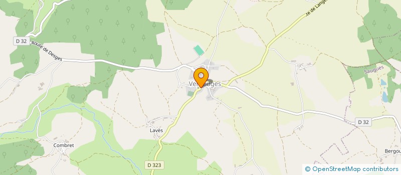 localisation de l'entreprise GROUPEMENT D'EMPLOYEURS DES FRENES  VENTEUGES