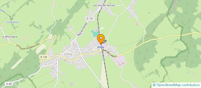 localisation de l'entreprise GROUPEMENT D'EMPLOYEURS DES FRUITIERES  MAISONS-DU-BOIS-LIEVREMONT