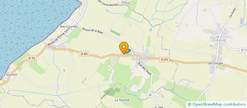 localisation de l'entreprise GROUPEMENT D'EMPLOYEURS DES GREVES  COURTILS