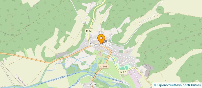 localisation de l'entreprise GROUPEMENT D'EMPLOYEURS DES GROSSES TERRES à ARGENTEUIL-SUR-ARMANCON