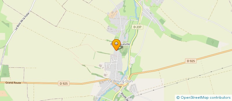 localisation de l'entreprise GROUPEMENT D EMPLOYEURS DES IRIS  LE BOURG-DUN