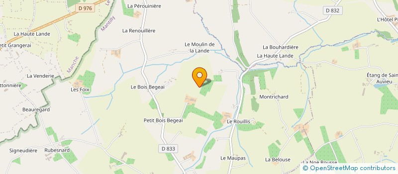 localisation de l'entreprise GROUPEMENT D EMPLOYEURS DES LAITIERS à MANTILLY