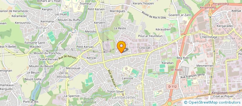 localisation de l'entreprise GROUPEMENT D'EMPLOYEURS DES LAVANDES à BREST