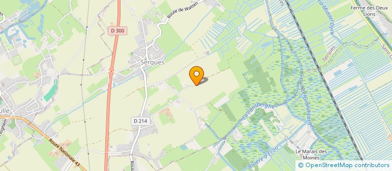 localisation de l'entreprise GROUPEMENT D'EMPLOYEURS DES MALOTS  SERQUES