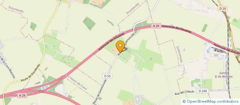 localisation de l'entreprise GROUPEMENT D'EMPLOYEURS DES MARES à ECTOT-LES-BAONS