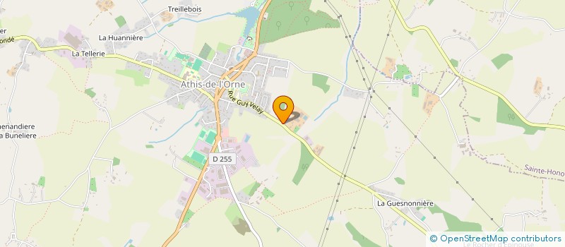 localisation de l'entreprise GROUPEMENT D'EMPLOYEURS DES MOTTES à ATHIS-VAL DE ROUVRE