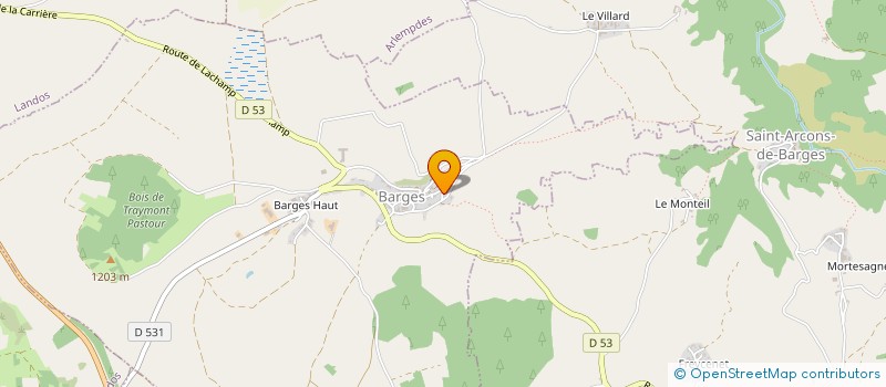 localisation de l'entreprise GROUPEMENT D'EMPLOYEURS DES NARCISSES  SAINT CHRISTOPHE D'ALLIER