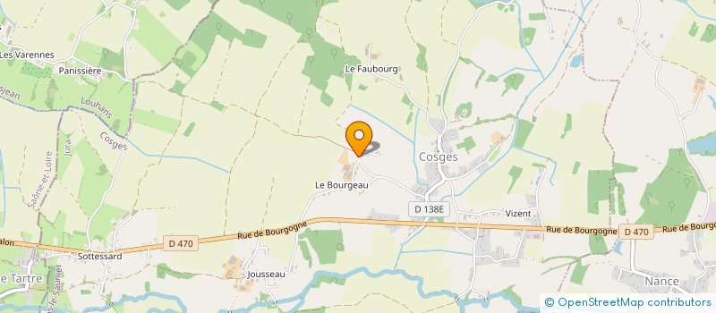 localisation de l'entreprise GROUPEMENT D'EMPLOYEURS DES PERVENCHES à COSGES