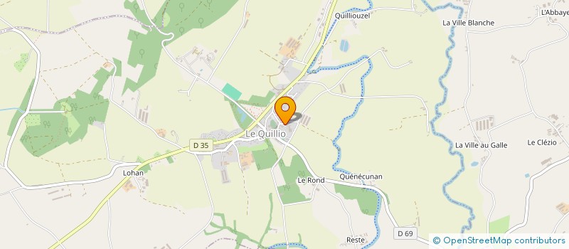 localisation de l'entreprise GROUPEMENT D'EMPLOYEURS DES PROMENADES  LE QUILLIO