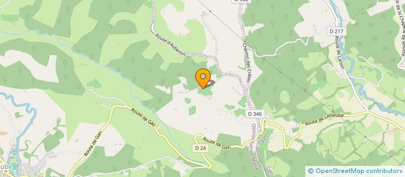 localisation de l'entreprise GROUPEMENT D'EMPLOYEURS DES PYRENEES  LASSEUBE