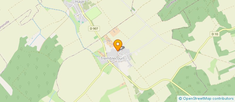 localisation de l'entreprise GROUPEMENT D'EMPLOYEURS DES TERMES  TREMBLECOURT