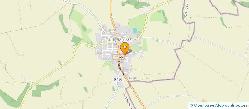 localisation de l'entreprise GROUPEMENT D'EMPLOYEURS DES TROIS PLAINES à DIZY-LE-GROS