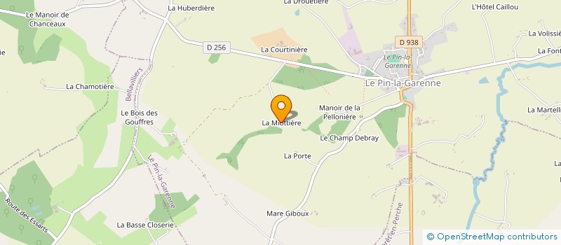 localisation de l'entreprise GROUPEMENT D EMPLOYEURS DES VERGERS à LE PIN-LA-GARENNE