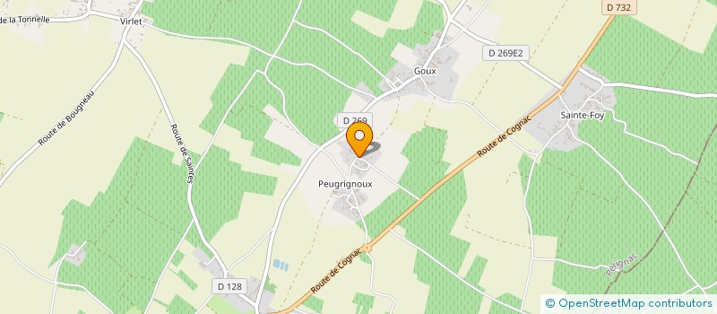 localisation de l'entreprise GROUPEMENT D'EMPLOYEURS DES VIGNES à PERIGNAC