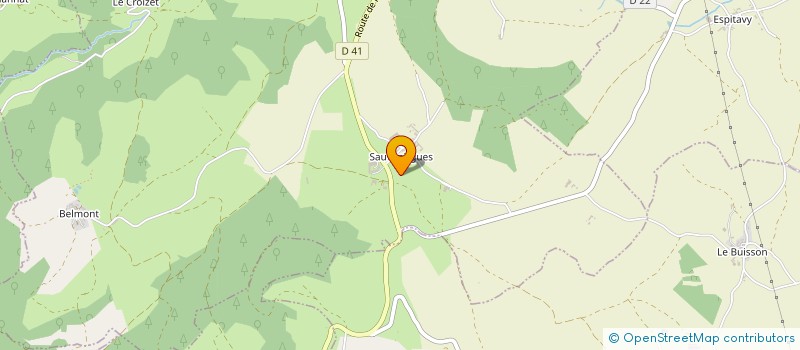 localisation de l'entreprise GROUPEMENT D'EMPLOYEURS DES VOLCANS  SAINT-PRIVAT-DU-DRAGON