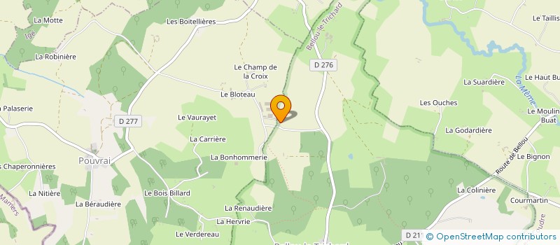 localisation de l'entreprise GROUPEMENT D'EMPLOYEURS DESHAYES à POUVRAI