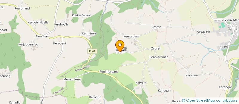 localisation de l'entreprise GROUPEMENT D'EMPLOYEURS DISKOUIZ  SAINT-THOIS