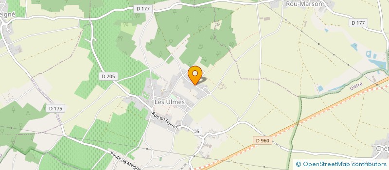 localisation de l'entreprise GROUPEMENT D EMPLOYEURS DOUCEENS à DOUE-EN-ANJOU