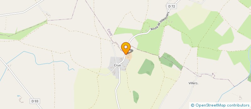 localisation de l'entreprise GROUPEMENT D'EMPLOYEURS DRV  MENETOU-COUTURE