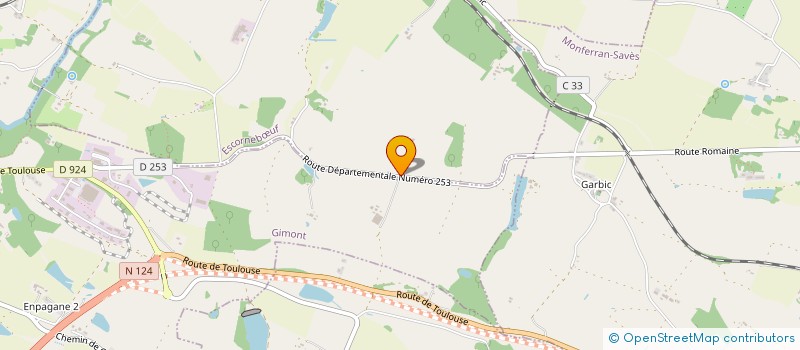 localisation de l'entreprise GROUPEMENT D'EMPLOYEURS DU BAR JEAN  GIMONT