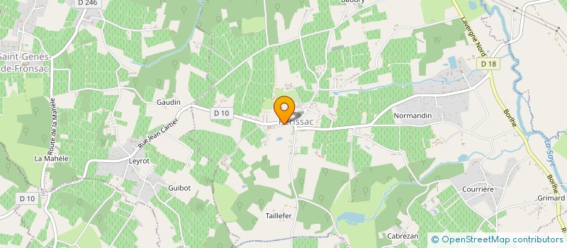 localisation de l'entreprise GROUPEMENT D'EMPLOYEURS DU BARRY  PERISSAC