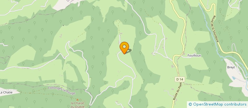 localisation de l'entreprise GROUPEMENT D'EMPLOYEURS DU BAS PAYS  LAGLEYGEOLLE