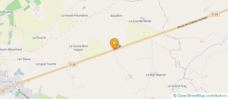 localisation de l'entreprise GROUPEMENT D'EMPLOYEURS DU BOCAGE  PREE-D'ANJOU