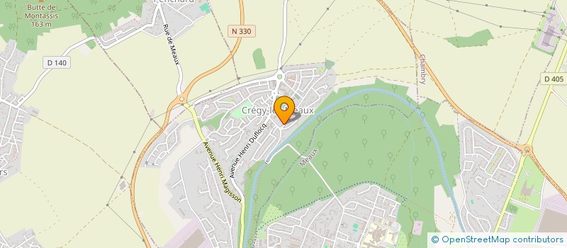 localisation de l'entreprise GROUPEMENT D'EMPLOYEURS DU BOIS D'AUTOMNE  CREGY-LES-MEAUX