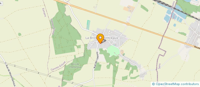 localisation de l'entreprise GROUPEMENT D'EMPLOYEURS DU BRESMONT  LA BROSSE-MONTCEAUX