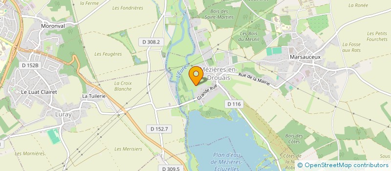 localisation de l'entreprise GROUPEMENT D'EMPLOYEURS DU BREUIL à CRECY-COUVE