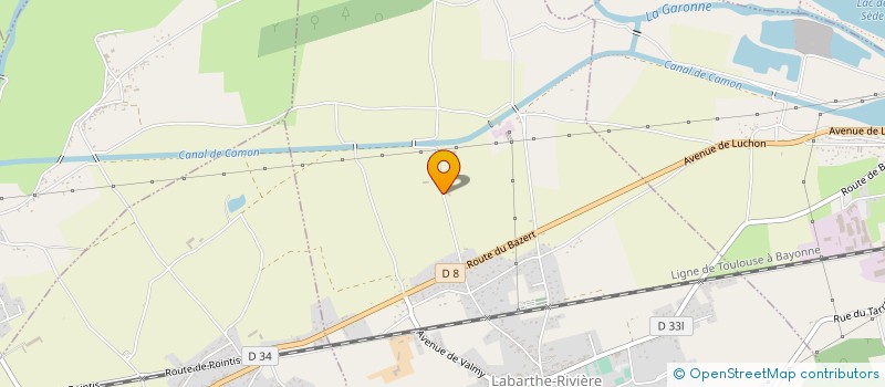 localisation de l'entreprise GROUPEMENT D'EMPLOYEURS DU CAMADOU à LABARTHE-RIVIERE