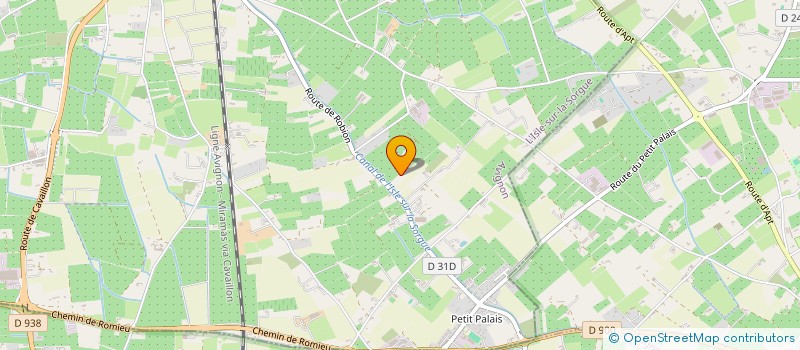 localisation de l'entreprise GROUPEMENT D EMPLOYEURS DU CAMP à L'ISLE-SUR-LA-SORGUE