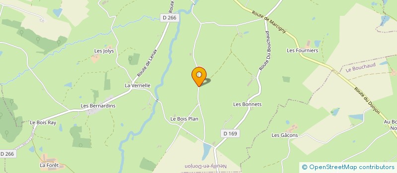 localisation de l'entreprise GROUPEMENT D'EMPLOYEURS DU FOREZ à NEUILLY-EN-DONJON