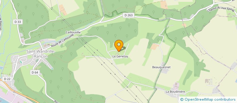 localisation de l'entreprise GROUPEMENT D'EMPLOYEURS DU GENETAY  RIVES-EN-SEINE